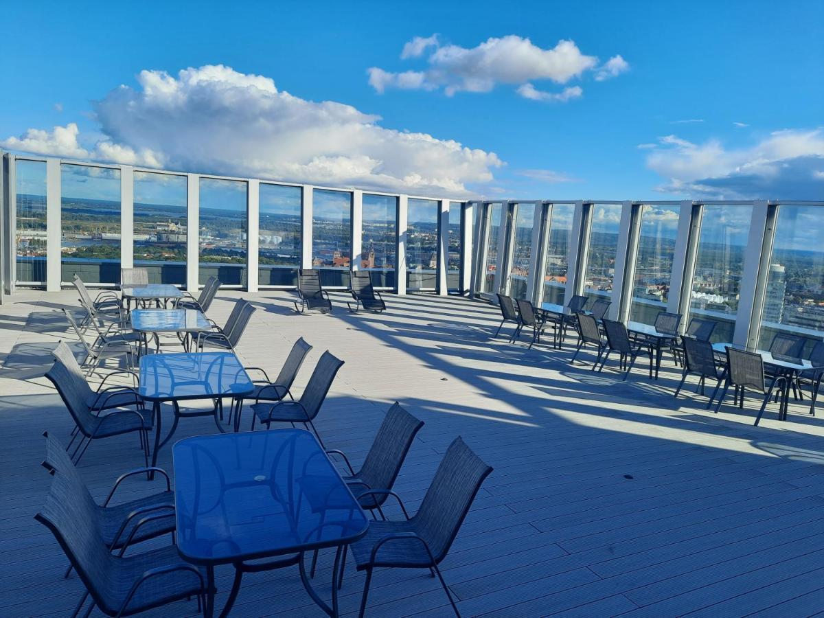 Hanza Tower Sunny Apartment 슈체친 외부 사진