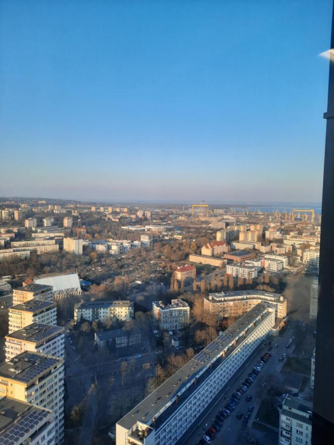 Hanza Tower Sunny Apartment 슈체친 외부 사진